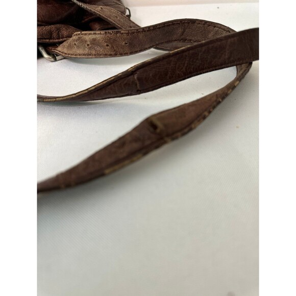 LATICO USA BROWN LEATHER EXPANDABLE TOTE - Picture 10 of 11